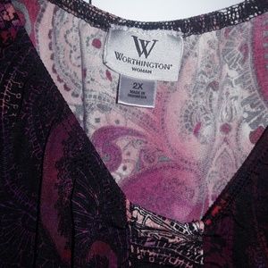 Worthington Plus Size blouse